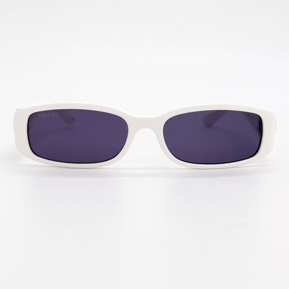 NEW GUCCI SUNGLASSES GG1661S 003 WHITE WOMEN EYEWEAR GUCCI - Picture 6 of 10